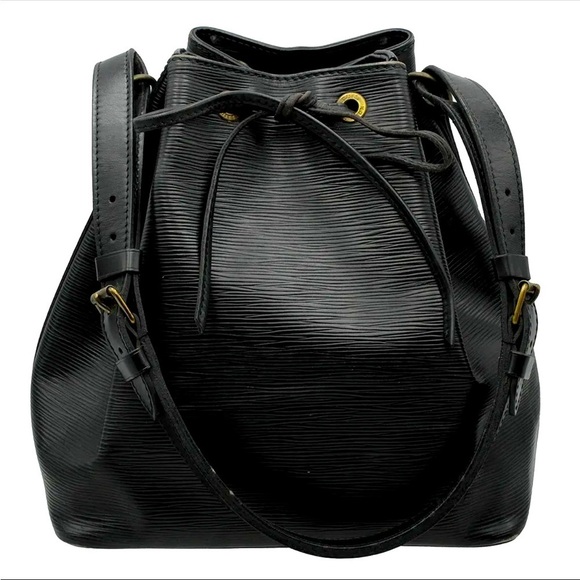 Louis Vuitton Handbags - Louis Vuitton Epi Leather Petit Noe Drawstring Shoulder Bag Black C2570​​​